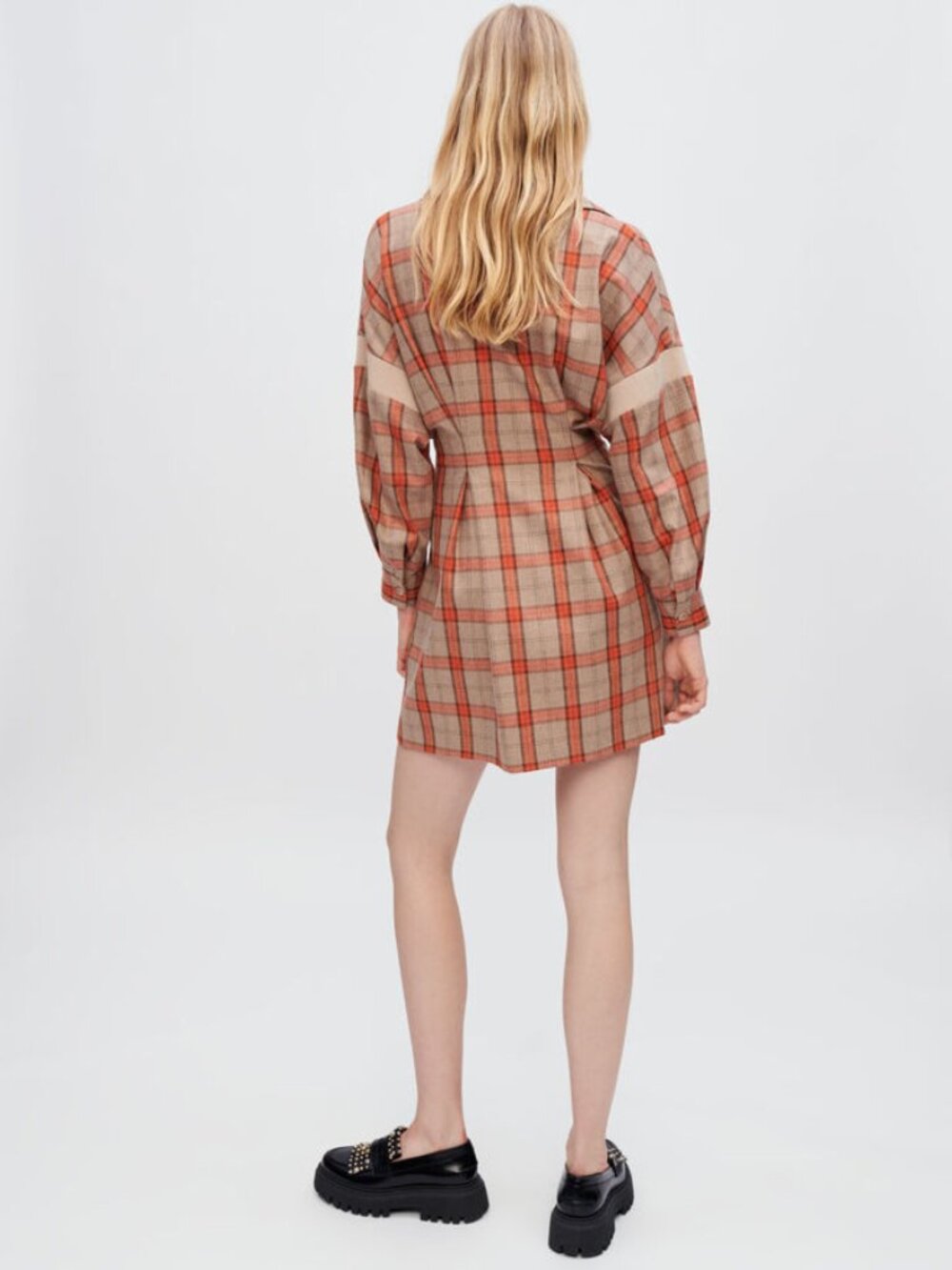 MAJE Ravellino Plaid Dress - Picture 4 of 5